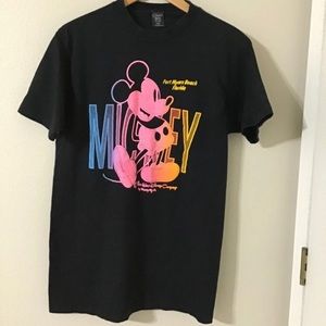 Vintage Neon Mickey Tee